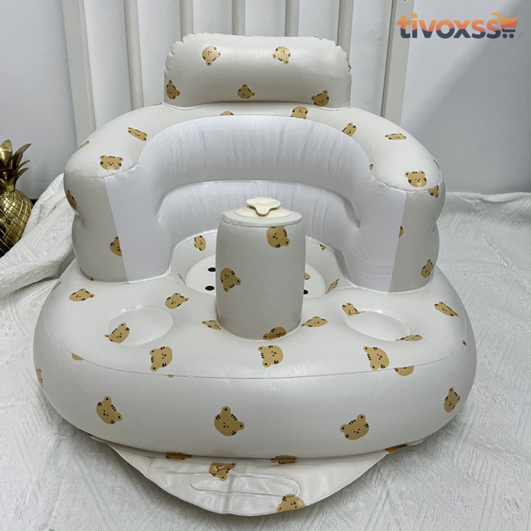 Sofá Inflable para Bebé – Asiento Seguro y Cómodo | ENVIO GRATIS