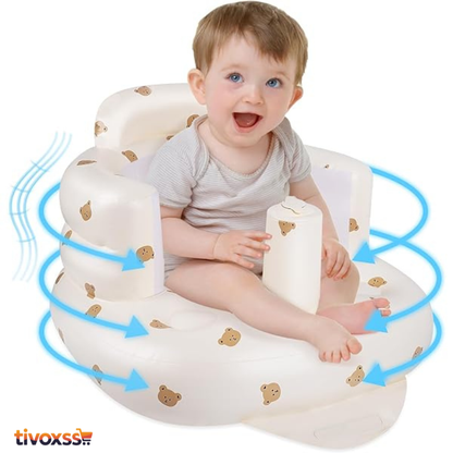 Sofá Inflable para Bebé – Asiento Seguro y Cómodo | ENVIO GRATIS